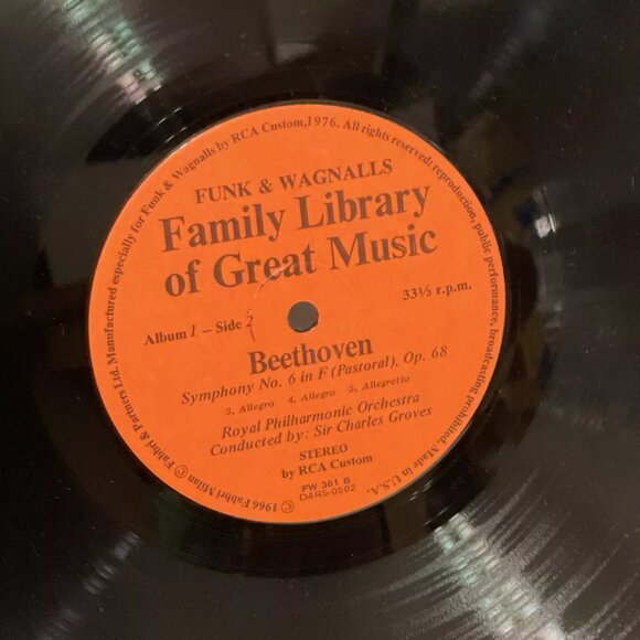 Beethoven The Pastoral Sixth Symphony (Vinyl, 1976)RCA Custom FW-301 VG+ NO INSE - Picture 9 of 9